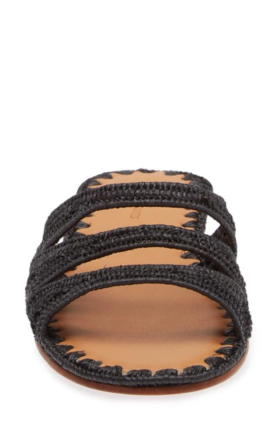 Carrie Forbes Symm Slide Sandal In Black