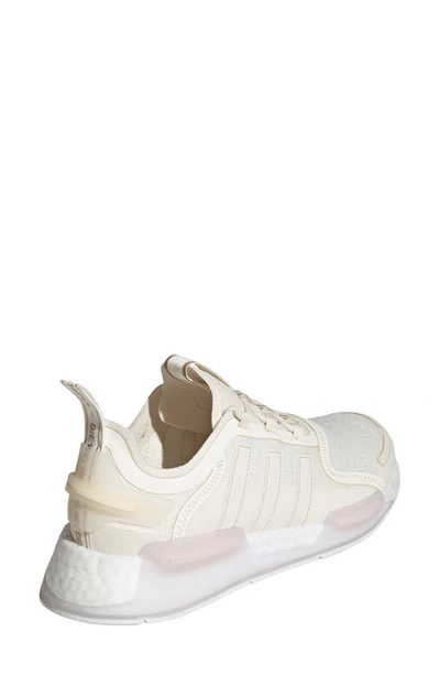 Shop Adidas Originals Nmd_v3 Running Shoe In Cloud White/ Magic Beige/ Ecru
