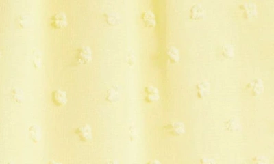 Shop Ava & Yelly Kids' Clip Dot Tiered Party Dress In Yellow