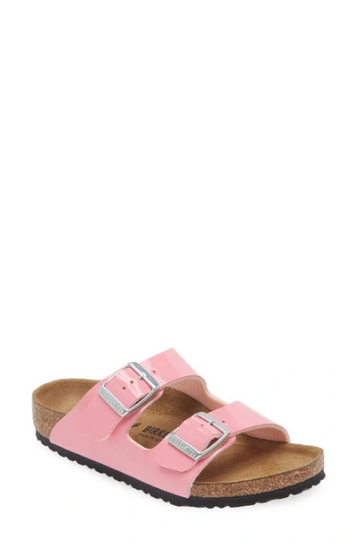 Shop Birkenstock Kids' Arizona Slide Sandal In Candy Pink