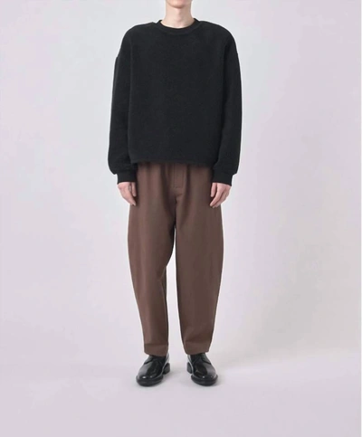 7115 By Szeki Chunky Keepsake Jumper In Black In Black