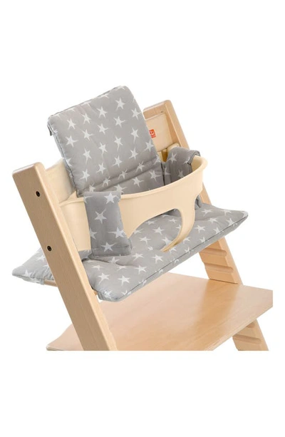 Shop Stokke Tripp Trapp® Classic Seat Cushions In Grey Stars