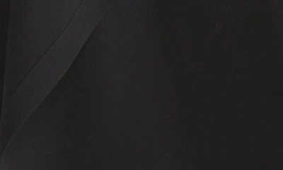 Lafayette 148 Tie-waist Finesse Crepe Maxi Dress In Black