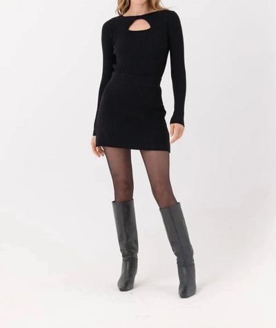 Sundays Stuart Skirt In Black In Black