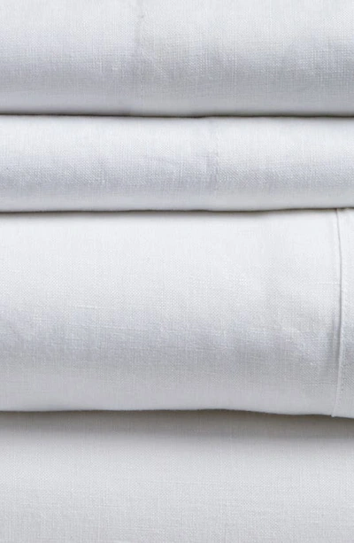 Pom Pom At Home Parker Linen Sheet Set In White