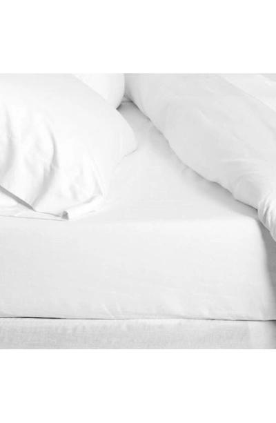 Pom Pom At Home Parker Linen Sheet Set In White