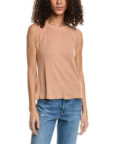 Shop Project Social T Cherish The Day Seamed Tank In Brown