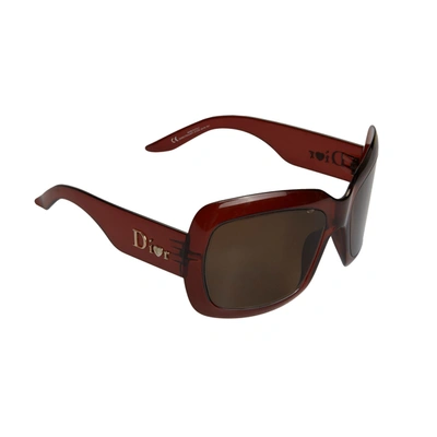 Shop Dior Heart Butterfly Sunglasses In Brown