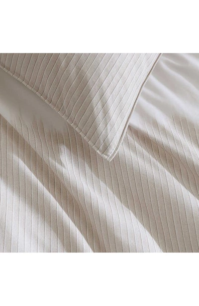 Calvin Klein Ikat Pinstripe Comforter & Shams Set In Pink