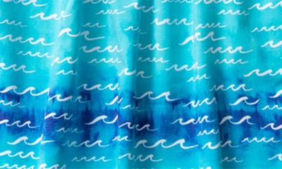 Coco Moon Nalu Dress & Bloomers In Blue