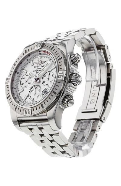 Shop Watchfinder & Co. Breitling  Chronomat Bracelet Watch, 44mm In Silver
