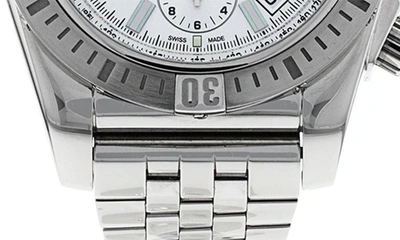Shop Watchfinder & Co. Breitling  Chronomat Bracelet Watch, 44mm In Silver