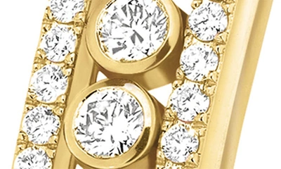 Messika Move Noa Pavé Diamond Bracelet In Yellow Gold