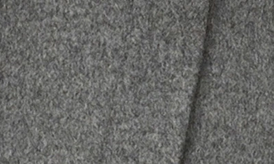Shop Soia & Kyo Slim Fit Asymmetrical Wool Blend Coat In Ash