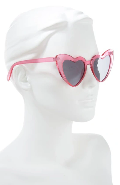Shop Bp. Bold Heart Sunglasses In Pink