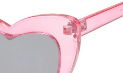 Shop Bp. Bold Heart Sunglasses In Pink