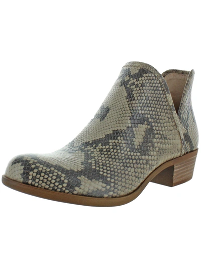 Shop Lucky Brand Baley 2 Womens Ankle Booties In Multi