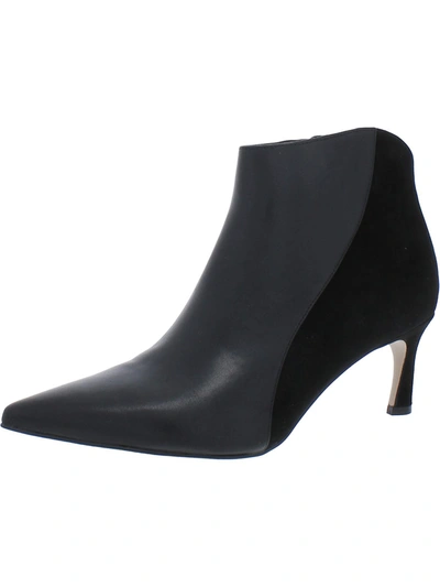 Shop 27 Edit Felix Womens Padded Insole Pointed Toe Ankle Boots In Black