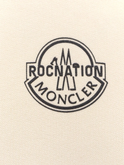 Shop Moncler Genius 4 Moncler Roc Nation Designed By Jay-z Cotton Sweatshirt With Frontal Logo