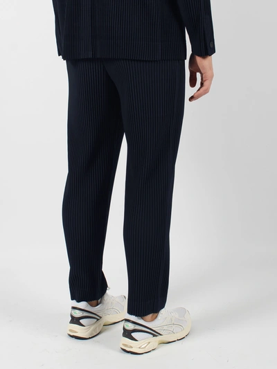 Shop Issey Miyake Basic Pleated Trousers