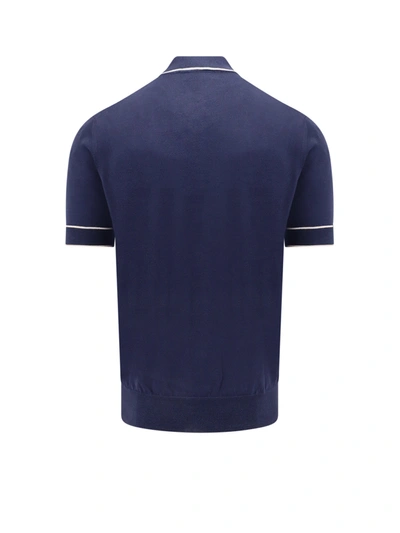 Shop Brunello Cucinelli Cotton Polo Shirt
