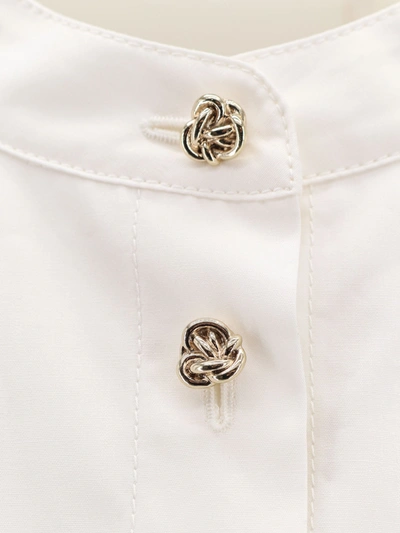 Shop Chloé Cotton Shirt With Metal Buttons