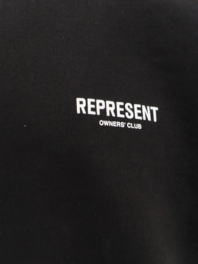 Shop Represent Cotton Sweatshirt With Owners' Club Print