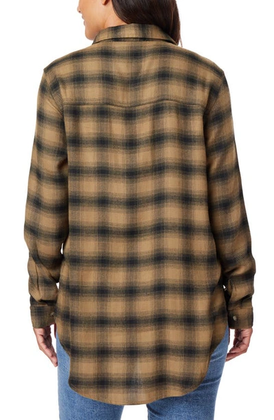 C&c California Kyle Plaid Tunic Shirt In Elmwood
