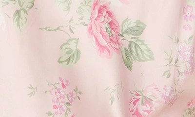 Flora By Flora Nikrooz Cindy Print Charmuse Camisole & Shorts Pajamas In Pink