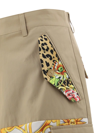 Shop Moschino Pants In Multi