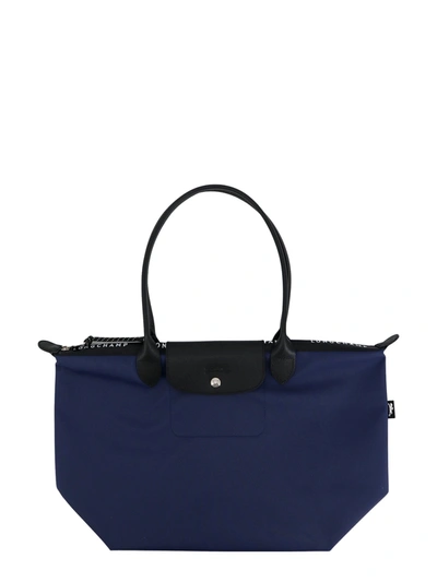 Shop Longchamp Recycled Nylon Shoulder Bag