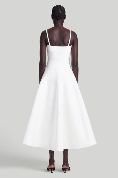 Shop Altuzarra 'connie' Dress In Natural White