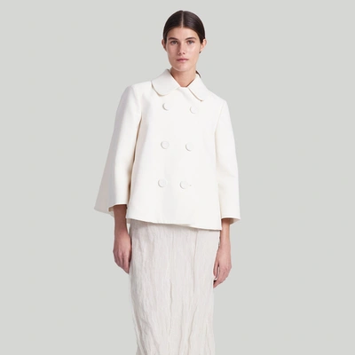 Shop Altuzarra 'hayden' Jacket In Ivory