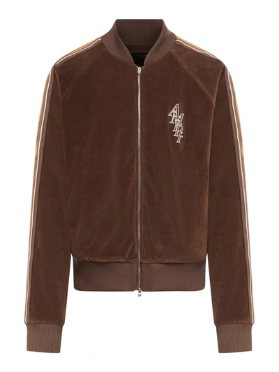 Shop Amiri Jacket In Brown