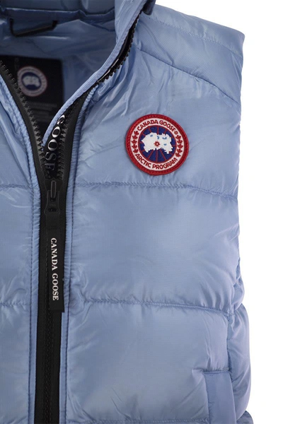 Shop Canada Goose Cypress - Down Vest In Blue
