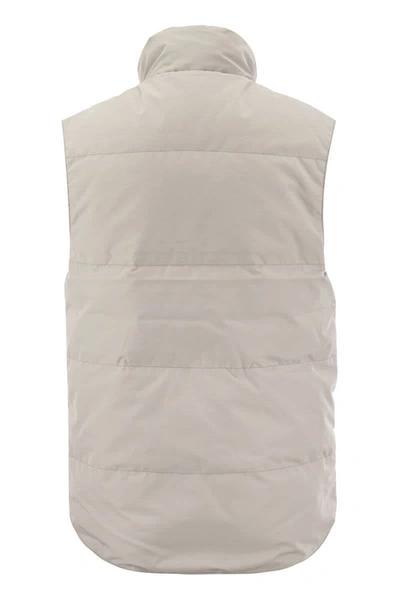 Shop Canada Goose Garson - Padded Vest In Light Grey