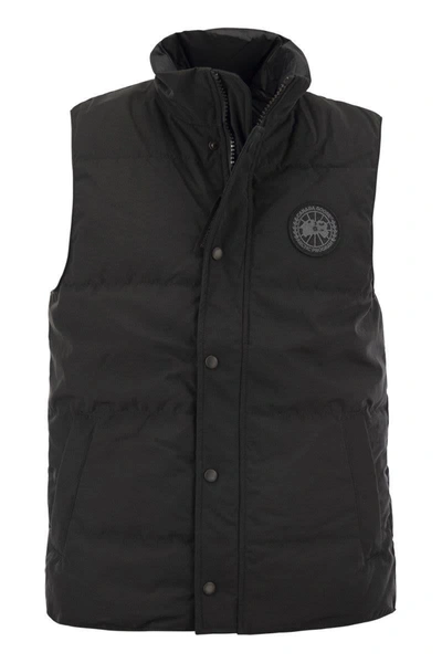 Shop Canada Goose Garson - Padded Vest In Black