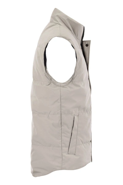 Shop Canada Goose Garson - Padded Vest In Light Grey