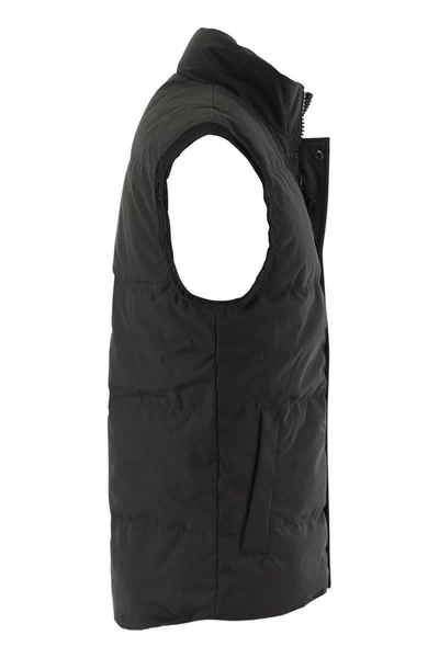Shop Canada Goose Garson - Padded Vest In Black