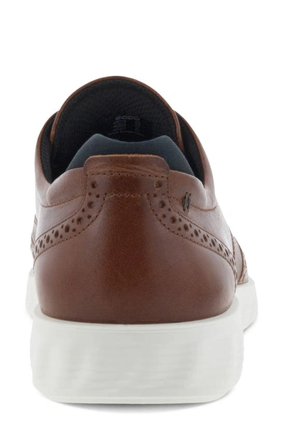 Ecco S. Lite Hybrid Brogue Derby In Cognac
