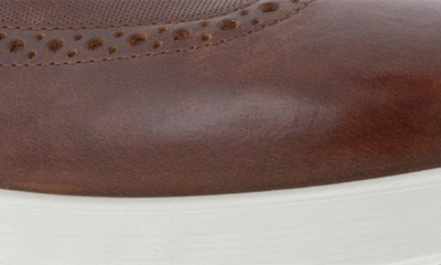 Ecco S. Lite Hybrid Brogue Derby In Cognac