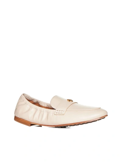Shop Tory Burch Flat Shoes In New Cream