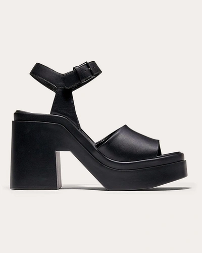 Shop Clergerie Women's Nelio Platform Sandal In Black