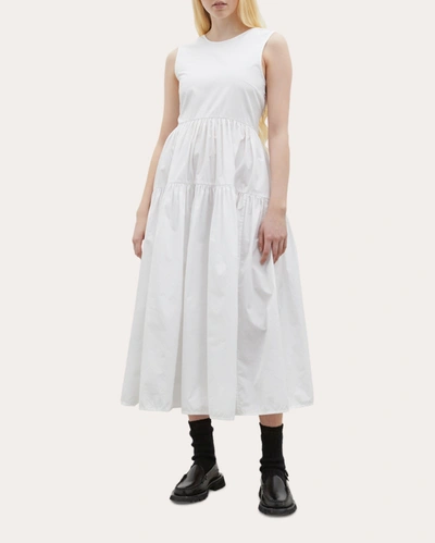 Shop Cecilie Bahnsen Women's Ruth Dress In White