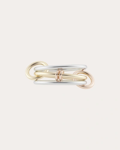 Spinelli Kilcollin Women's Acacia 18k Two-tone Gold And Sterling Silver Linked Rings In Gold/silver