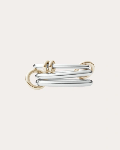 Spinelli Kilcollin Women's Raneth 18k Gold And Sterling Silver Linked Rings In Gold/silver