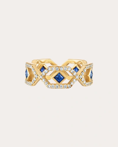 Shop Gigi Ferranti Women's Full Eternity Band Ring In Blue