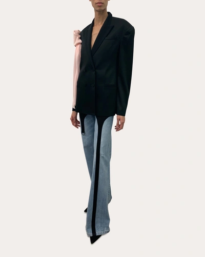 Shop Hellessy Women's Didier Oversized Blazer In Black/rosette