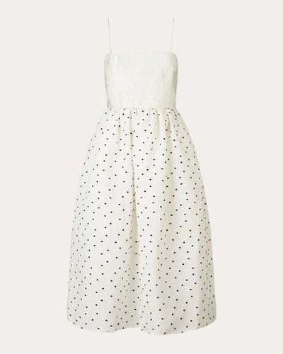 Shop Stine Goya Women's Anny Midi Dress In Mini Daisy Cream/maxi Daisy