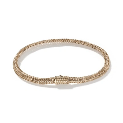 Shop John Hardy Kami Chain Bracelet, 4.5mm In Gold